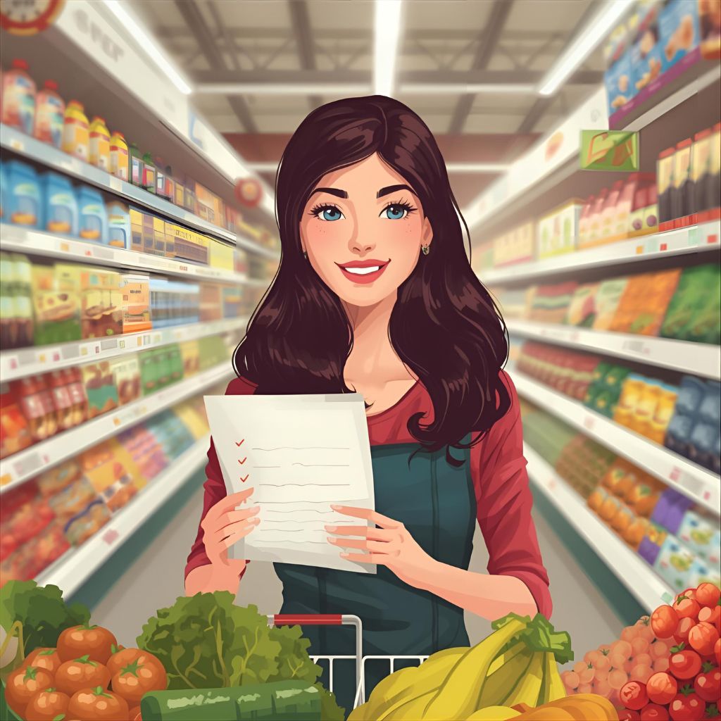 Plan Ahead with a Shopping List